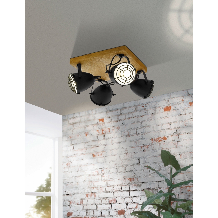 Eglo 49079 - Taškinis šviestuvas GATEBECK 4xE14/40W/230V