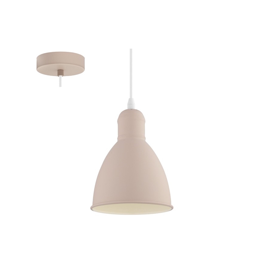 EGLO 49083 - Sietynas, kabinamas ant virvės PRIDDY-P 1xE27/60W/230V