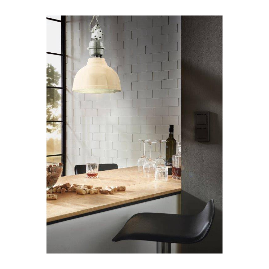 Eglo 49172 - Sietynas ant grandinės GRANTHAM 1xE27/60W/230V