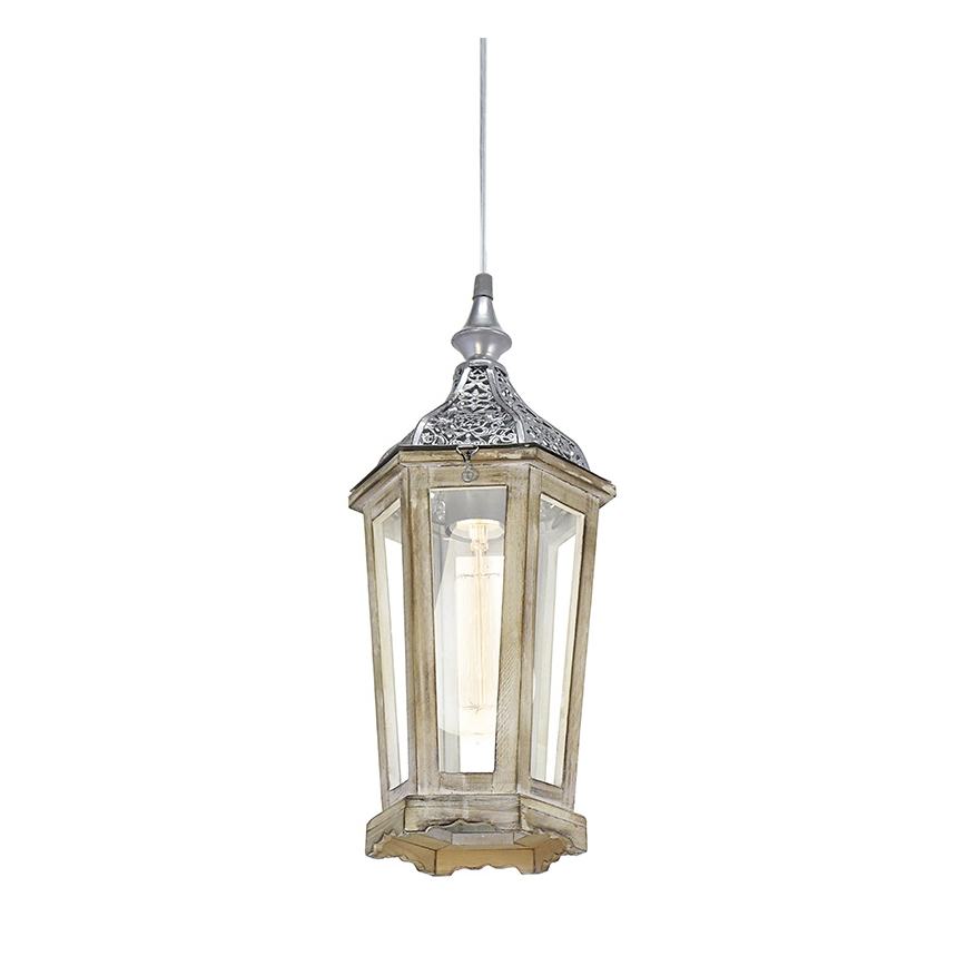 Eglo 49206 - Pakabinamas šviestuvas KINGHORN 1xE27/42W/230V