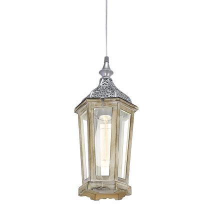 Eglo 49206 - pakabinamas šviestuvas ant laido KINGHORN 1xE27/42W/230V