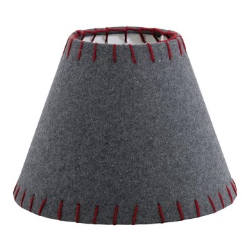 Eglo 49432 - Raudonas siuvinėtas gaubtas VINTAGE grindinei lempai E14 skersmuo 20,5 cm