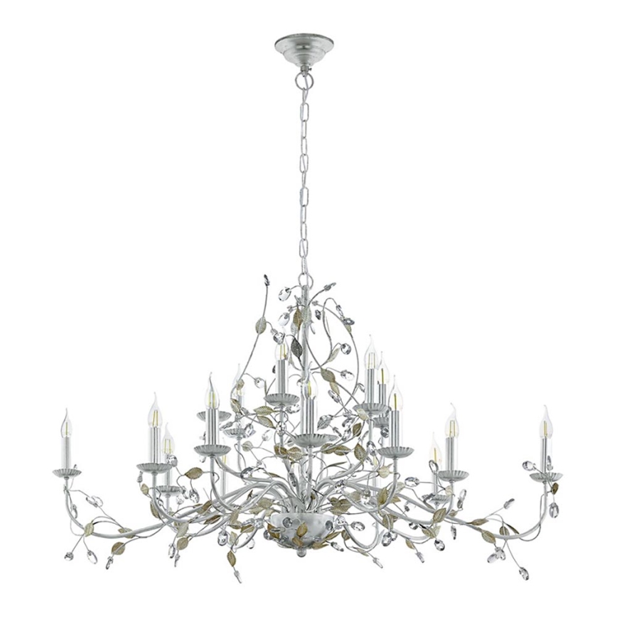 Eglo 49828 - Ant grandinės kabinamas šviestuvas FLITWICK 1 15xE14/40W/230V