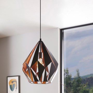 Eglo 49878 - Pakabinamas šviestuvas CARLTON 1 1xE27/60W/230V
