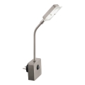 Eglo 54651 - LED šviestuvas, jungiamas į kištukinį lizdą LED/4,5W/230V 3000K matinis chromas