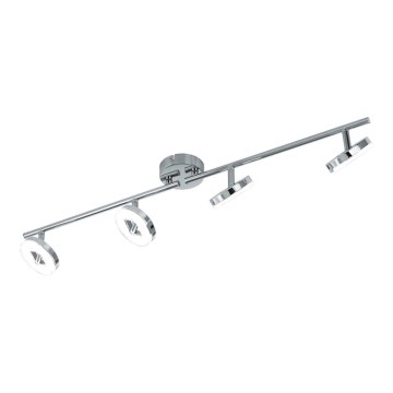 Eglo 54676 - LED taškinis šviestuvas 4xLED/6W/230V matinis chromas