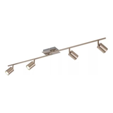 Eglo 54684 - LED taškinis šviestuvas 4xGU10/5W/230V, matinis chromas