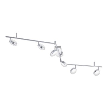 Eglo 54762 - LED taškinis šviestuvas SALTO 6xLED/5,4W/230V blizgus chromas