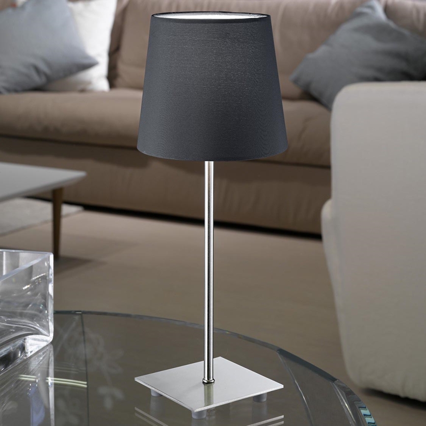 Eglo 54906 - LED stalinis šviestuvas 1xE14/6W/230V pilka/matinis chromas