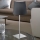 Eglo 54906 - LED stalinis šviestuvas 1xE14/6W/230V pilka/matinis chromas