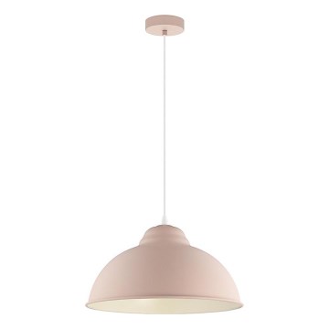 Eglo 54964 - Pakabinamas sietynas TRURO-P 1xE27/60W/230V rausva