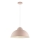 Eglo 54964 - Pakabinamas sietynas TRURO-P 1xE27/60W/230V rausva