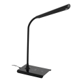 Eglo 55122 - Dimeriuojama LED stalinė lempa su belaidžiu įkrovimu LED/5,5W/230V juoda