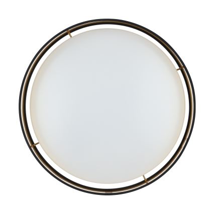 Eglo 55267 - LED lubinis šviestuvas MASERLO LED/16W/230V 3000K skersm. 40,5 cm juodas/varinis