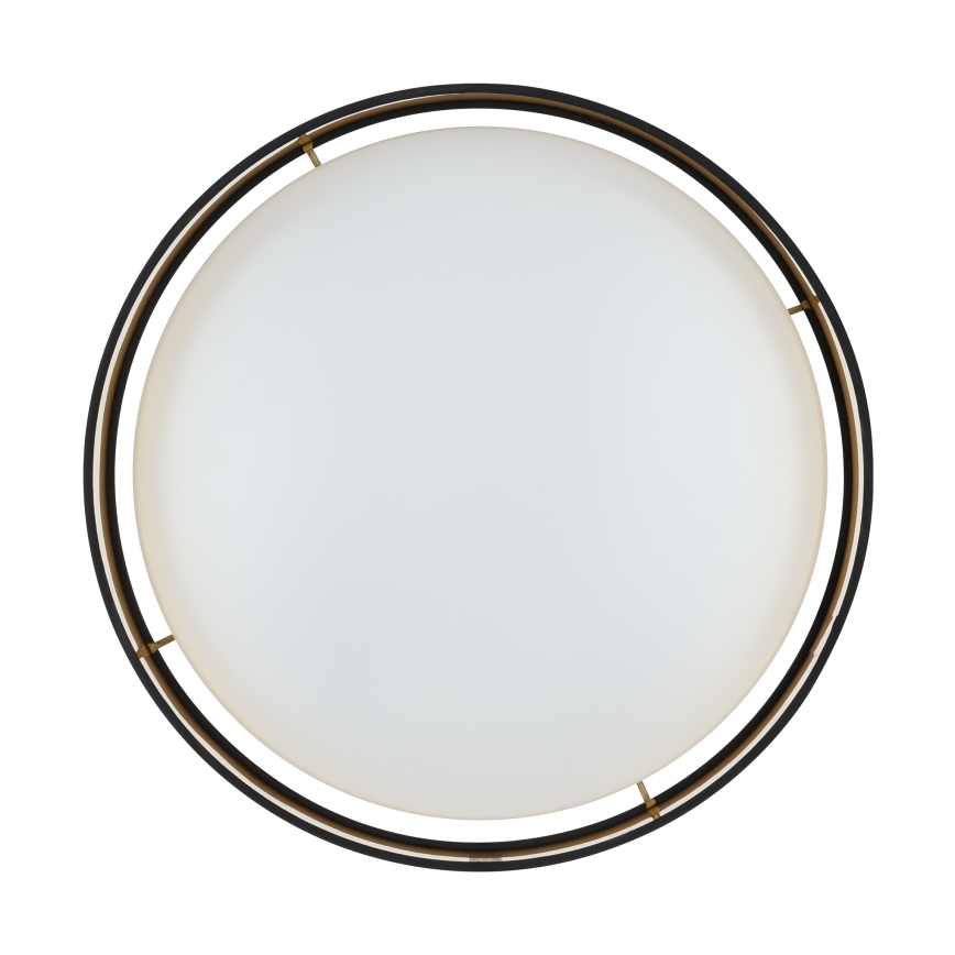 Eglo 55267 - LED lubinis šviestuvas MASERLO LED/16W/230V 3000K skersm. 40,5 cm juodas/varinis