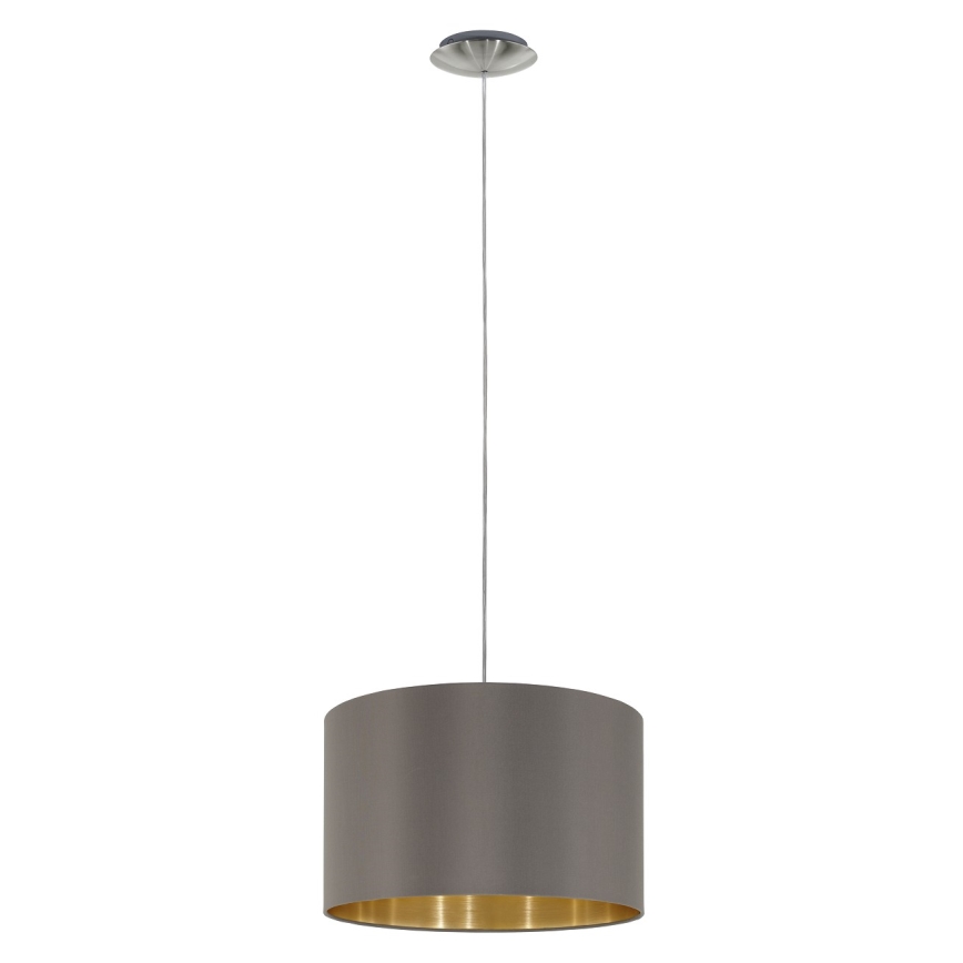 Eglo 55269 - Pakabinamas sietynas MASERLO 1xE27/60W/230V ruda