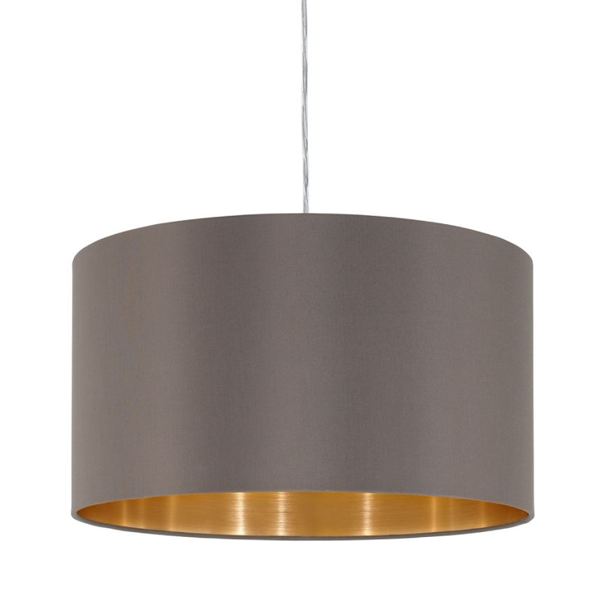 Eglo 55269 - Pakabinamas sietynas MASERLO 1xE27/60W/230V ruda