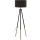 Eglo 55291 - Toršeras BIDFORD 1xE27/60W/230V juoda/ruda