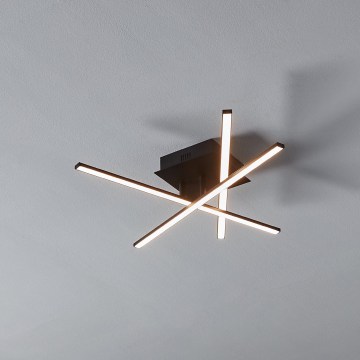 Eglo 55707 - LED lubinis šviestuvas 3xLED/3,5W/230V juoda