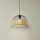 Eglo 55709 - Pakabinamas sietynas ANWICK 1xE27/40W/230V rotangas