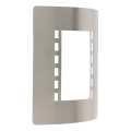 Eglo 55761 - LED lauko sieninis šviestuvas 1xE27/10W/230V IP44 matinis chromas