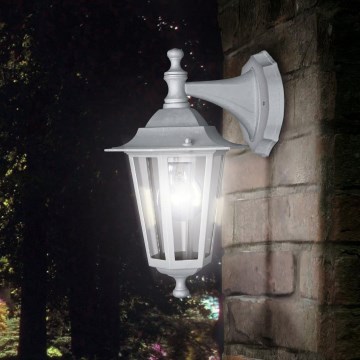 Eglo 55764 - LED lauko sieninis šviestuvas 1xE27/4W/230V IP44 baltas