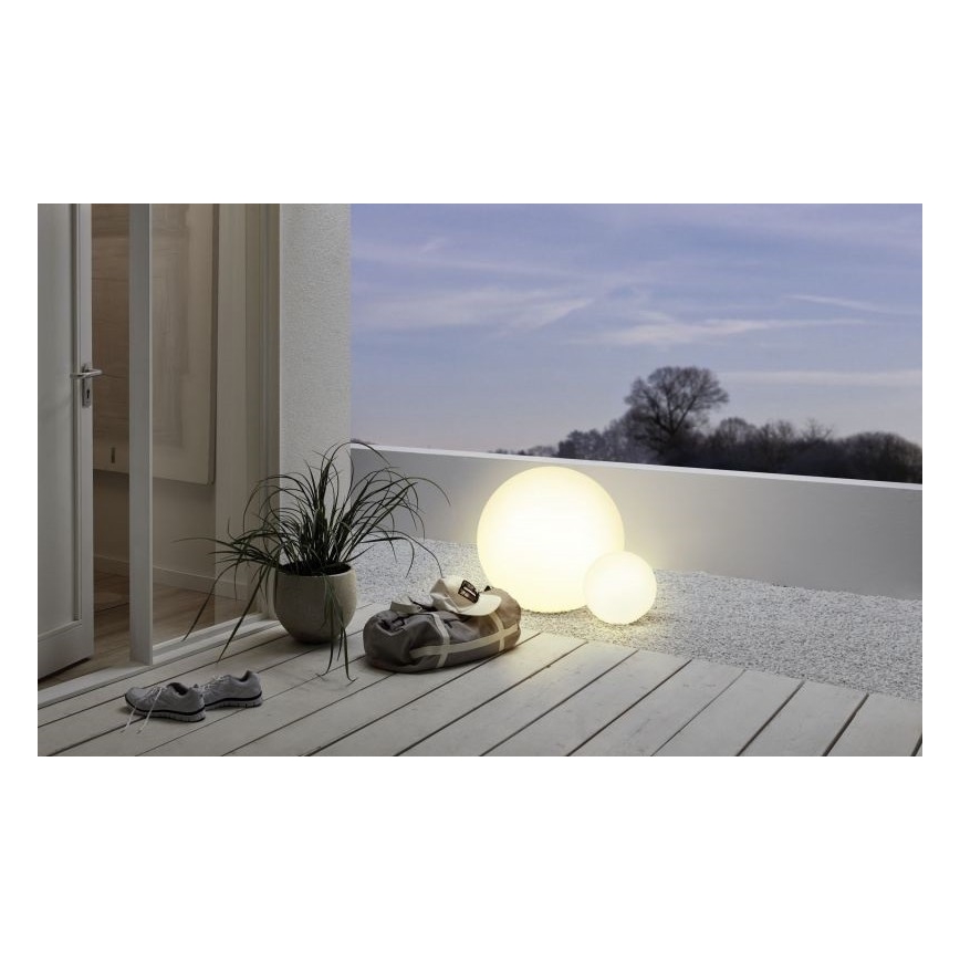Eglo 55786 - LED RGBW Lauko šviestuvas MONTEROLO-C 1xE27/9W/230V 2700-6500K IP65 diametras 30 cm + nuotolinio valdymo pultas