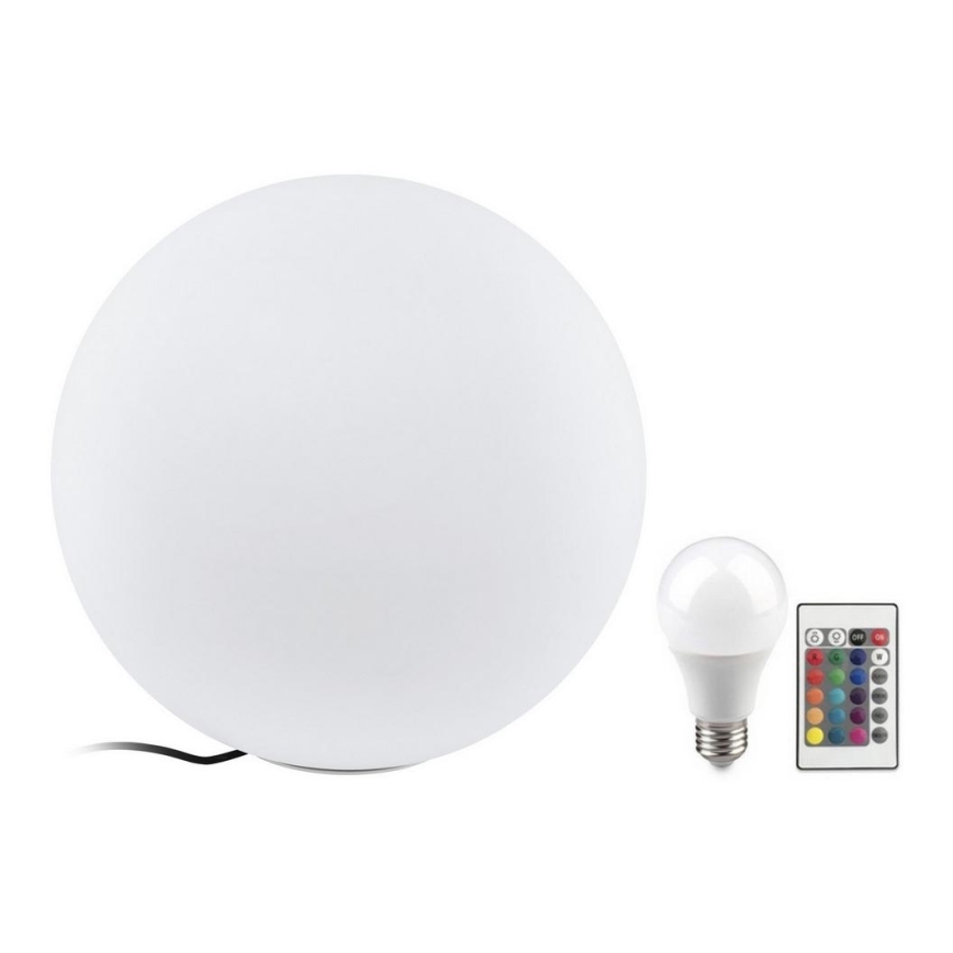 Eglo 55788 - LED RGBW Lauko šviestuvas MONTEROLO-C 1xE27/9W/230V 2700-6500K IP65 diametras 50 cm + nuotolinio valdymo pultas