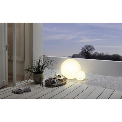 Eglo 55788 - LED RGBW Lauko šviestuvas MONTEROLO-C 1xE27/9W/230V 2700-6500K IP65 diametras 50 cm + nuotolinio valdymo pultas