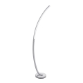 Eglo 55914 - LED Reguliuojamas grindinis šviestuvas LED/17,5W/230V matinis chromas