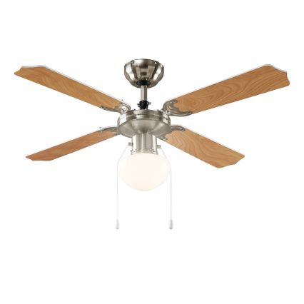 Eglo 56035 - LED lubinis ventiliatorius 1xE27/4,9W/230V 3000K Ø 106,6 cm