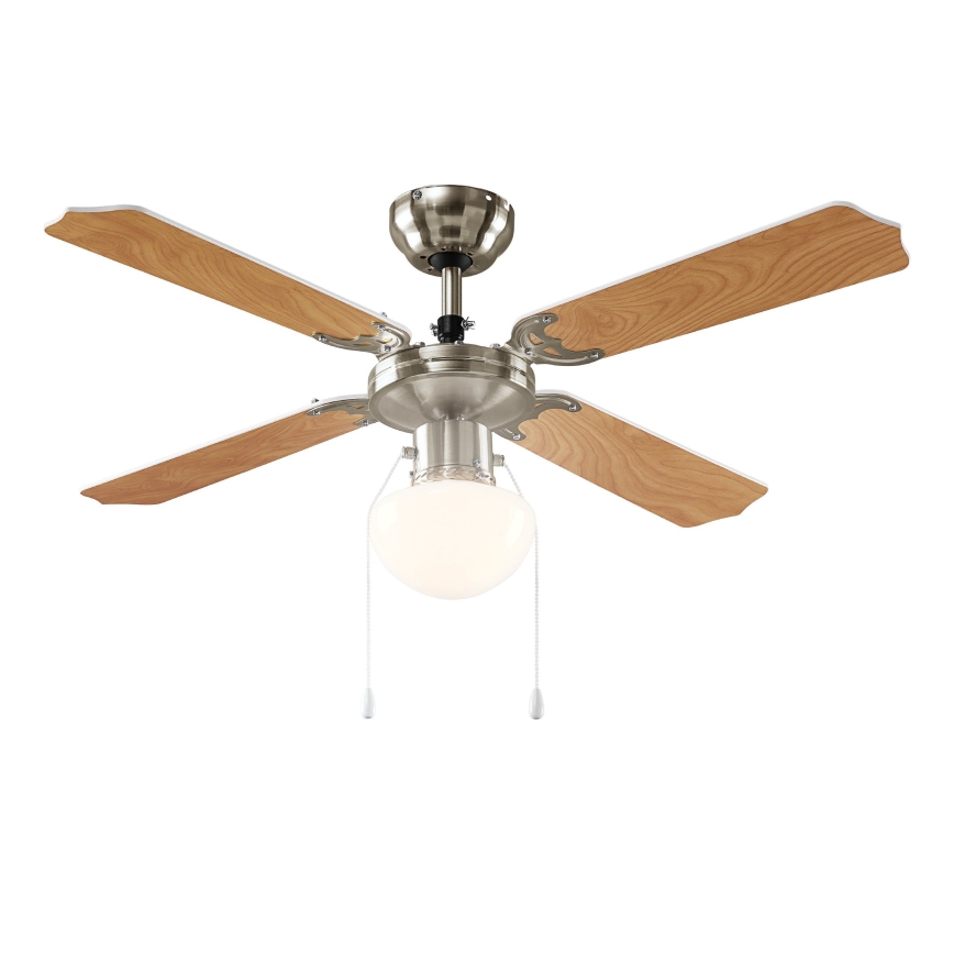 Eglo 56035 - LED lubinis ventiliatorius 1xE27/4,9W/230V 3000K Ø 106,6 cm