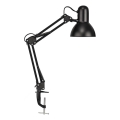 Eglo 56043 - LED stalinė lempa su spaustuku 1xE14/4,9W/230V juoda