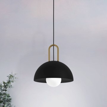 Eglo 56459 - Pakabinamas šviestuvas su laidu CALMANERA 1xE27/40W/230V juoda