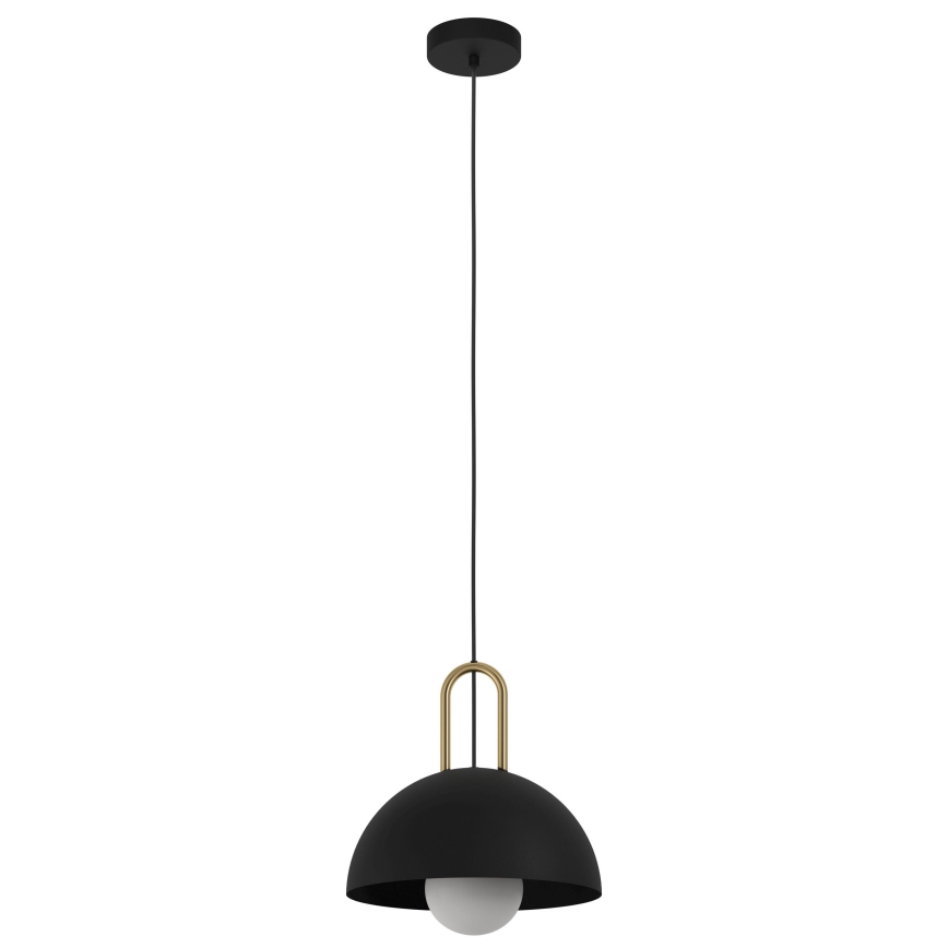 Eglo 56459 - Pakabinamas šviestuvas su laidu CALMANERA 1xE27/40W/230V juoda
