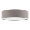 Eglo 56606 - LED lubinis šviestuvas 2xE27/11W/230V Ø 38 cm pilkas