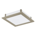 Eglo 61506 - LED lubinis šviestuvas AURIGA PRO LED/18W/230V 4000K 30x30 cm