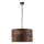 Eglo 62331 - Sietynas, kabinamas ant grandinės COLDINGHAM PRO 3xE27/60W/230V ruda