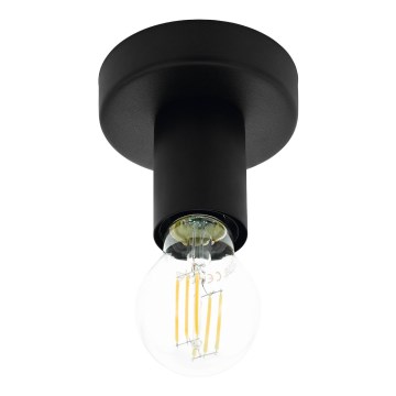 Eglo 64104 - Lubinis šviestuvas IGUALA 1xE27/40W/230V juoda