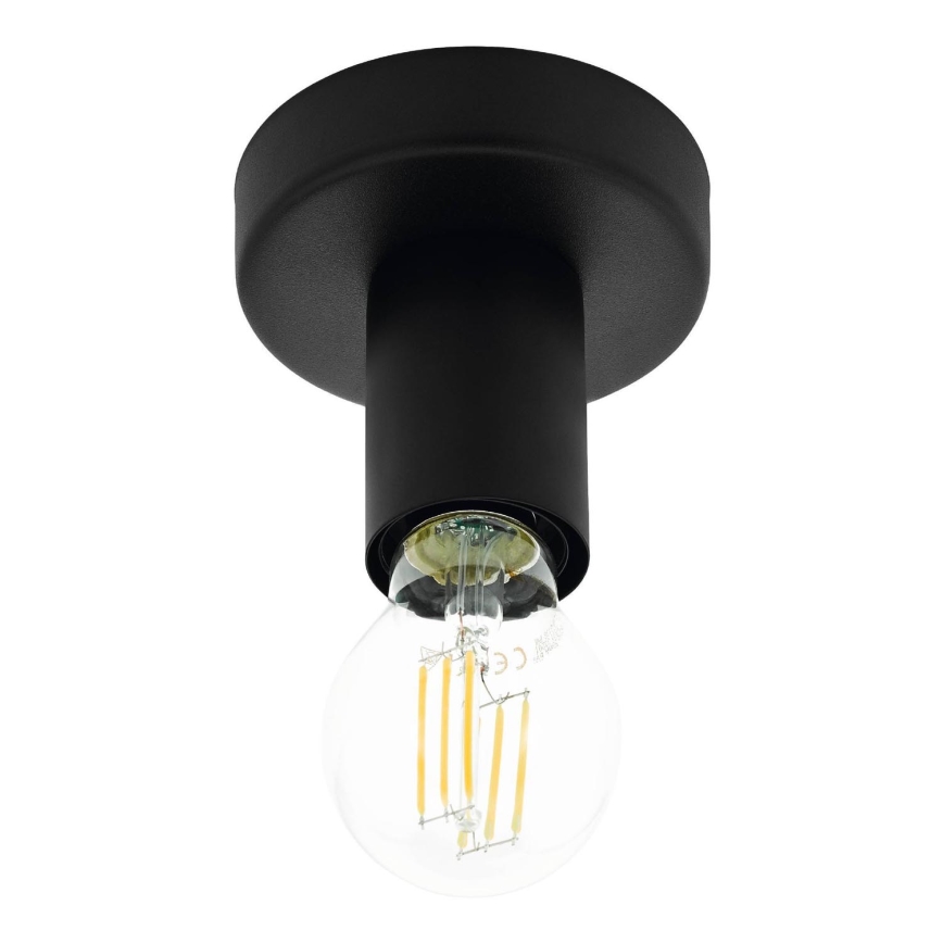 Eglo 64104 - Lubinis šviestuvas IGUALA 1xE27/40W/230V juoda