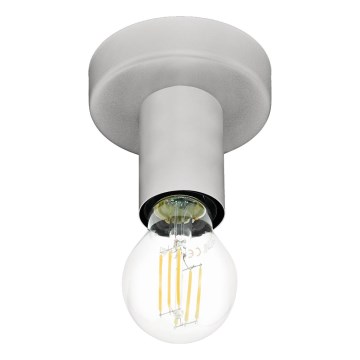 Eglo 64106 - Lubinis šviestuvas IGUALA 1xE27/40W/230V pilka