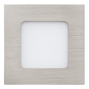 Eglo 64598 - LED įleidžiamas lubinis šviestuvas FUEVA 1 PRO LED/2,8W/230V 4000K 8,5x8,5 cm matinis chromas