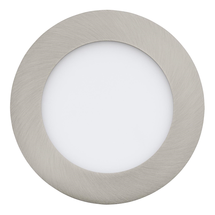 Eglo 64604 - LED įleidžiamas lubinis šviestuvas FUEVA 1 PRO LED/5,5W/230V 4000K diametras 12 cm matinis chromas