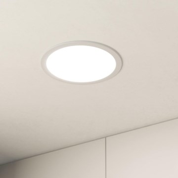 Eglo 64628 - LED įleidžiamas lubinis šviestuvas FUEVA PRO LED/19W/230V 3000K diametras 22,5 cm balta