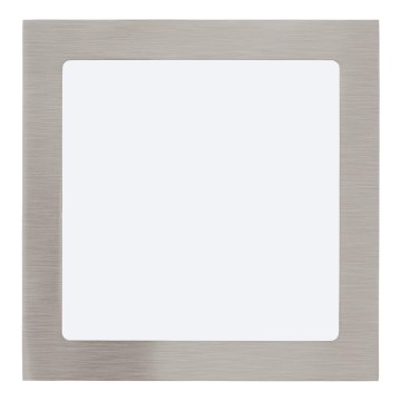 Eglo 64637 - LED įleidžiamas lubinis šviestuvas FUEVA 1 PRO LED/16W/230V 3000K 22,5x22,5 cm matinis chromas