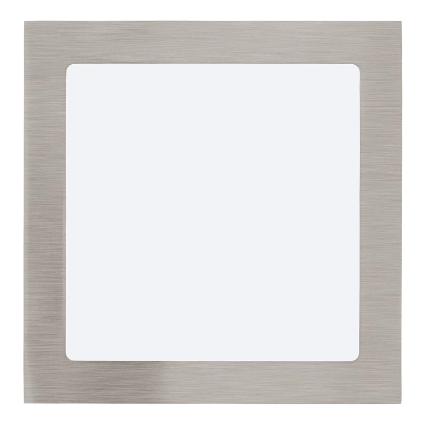 Eglo 64637 - LED įleidžiamas lubinis šviestuvas FUEVA 1 PRO LED/16W/230V 3000K 22,5x22,5 cm matinis chromas
