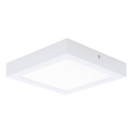 Eglo 64717 - LED lubinis šviestuvas FUEVA PRO LED/19W/230V 3000K 22,5x22,5 cm balta