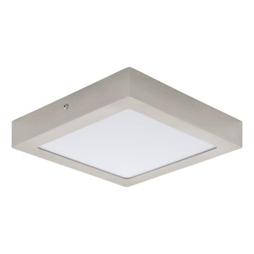 Eglo 64721 -LED lubinis šviestuvas FUEVA PRO LED/19W/230V 4000K 22,5x22,5 cm matinis chromas