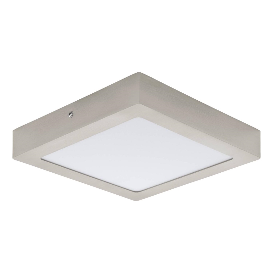 Eglo 64721 -LED lubinis šviestuvas FUEVA PRO LED/19W/230V 4000K 22,5x22,5 cm matinis chromas