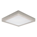 Eglo 64731 - LED lubinis šviestuvas FUEVA PRO LED/25W/230V 4000K 30x30 cm matinis chromas